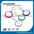 round design keychain led